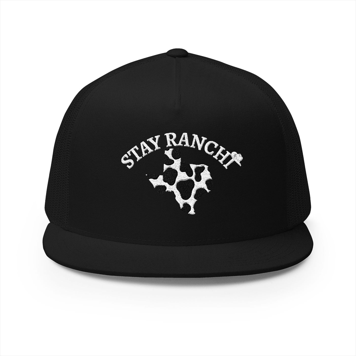 Stay Ranch Embroidered Trucker Cap