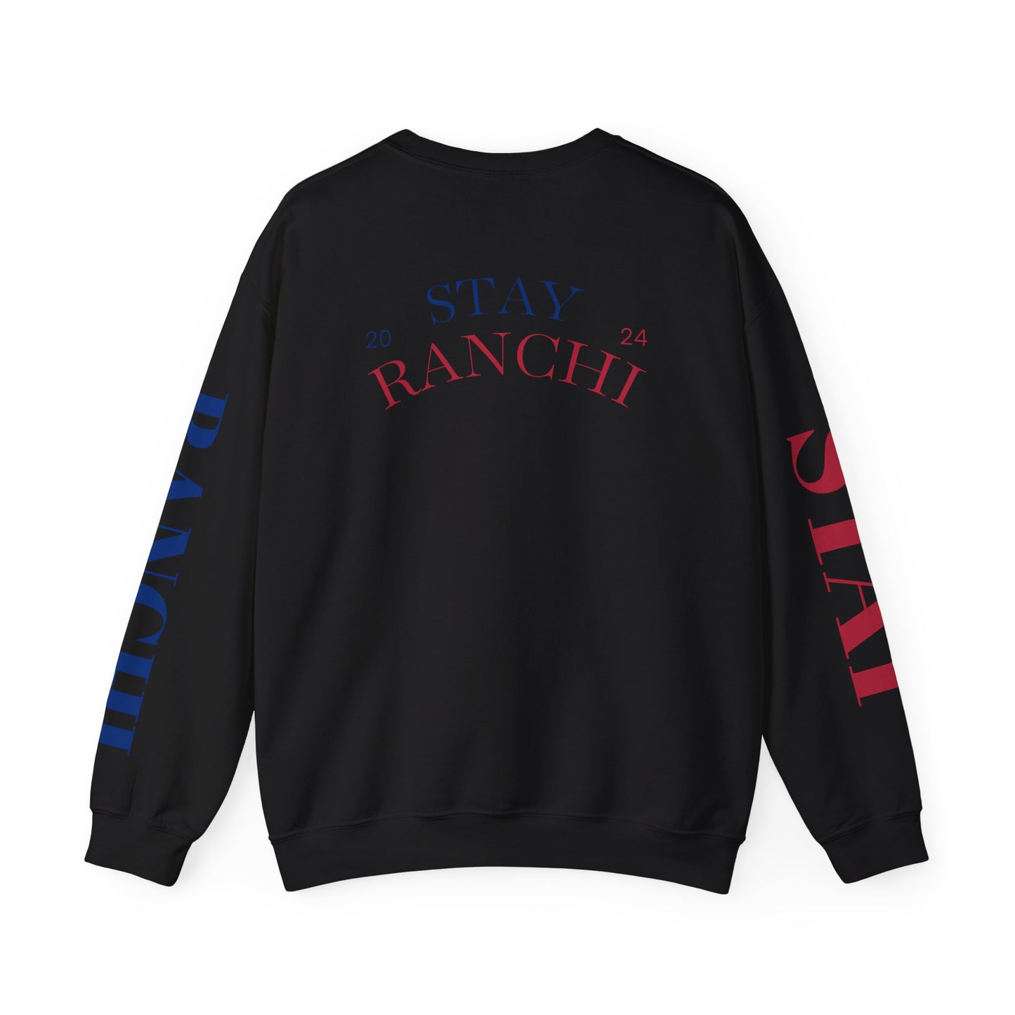 Texas Flag Crewneck Sweatshirt — Stay Ranchin' EST. 2024