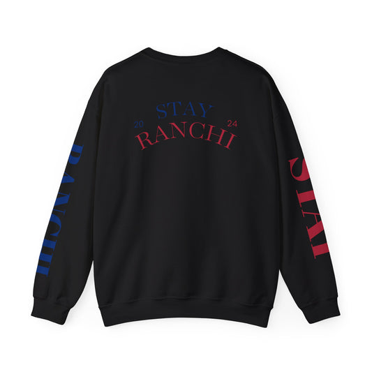 Texas Flag Crewneck Sweatshirt — Stay Ranchin' EST. 2024