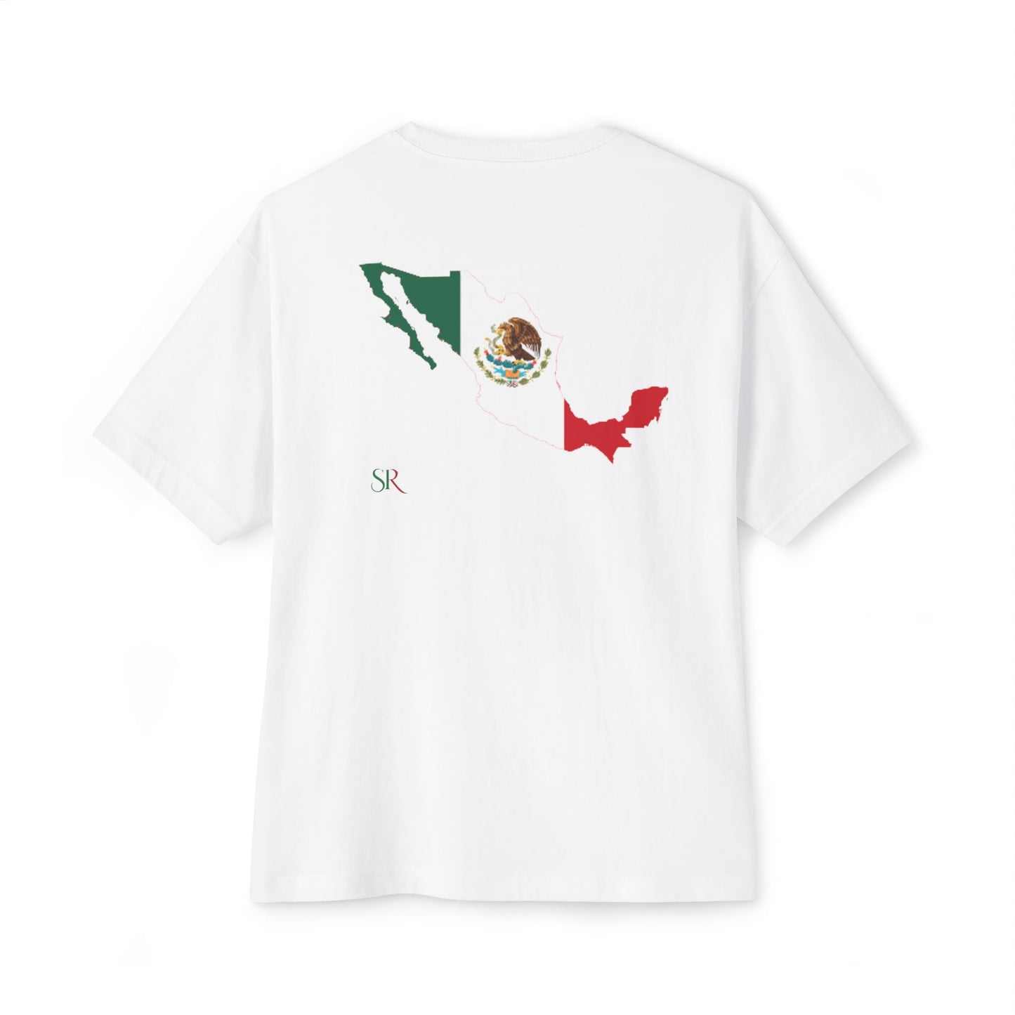 Ranch Life Tee — “Stay RanchI” Graphic Boxy T‑Shirt with Mexico Flag Back