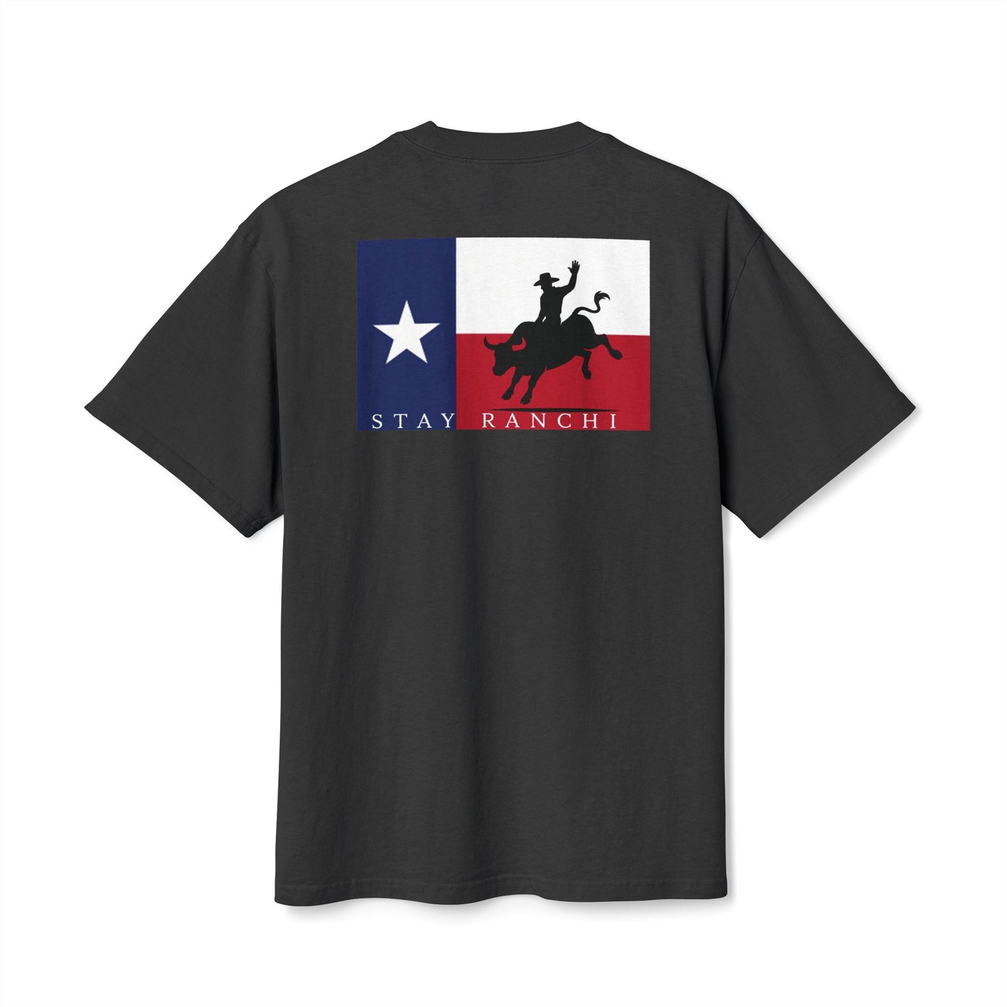 Stay Ranch Cowboy Flag T-Shirt
