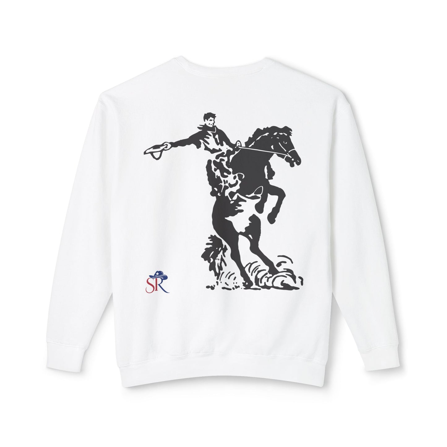 Texas Rodeo Crewneck Sweatshirt — Lone Star Cowboy Graphic