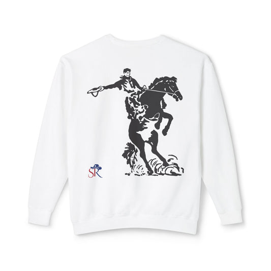 Texas Rodeo Crewneck Sweatshirt — Lone Star Cowboy Graphic
