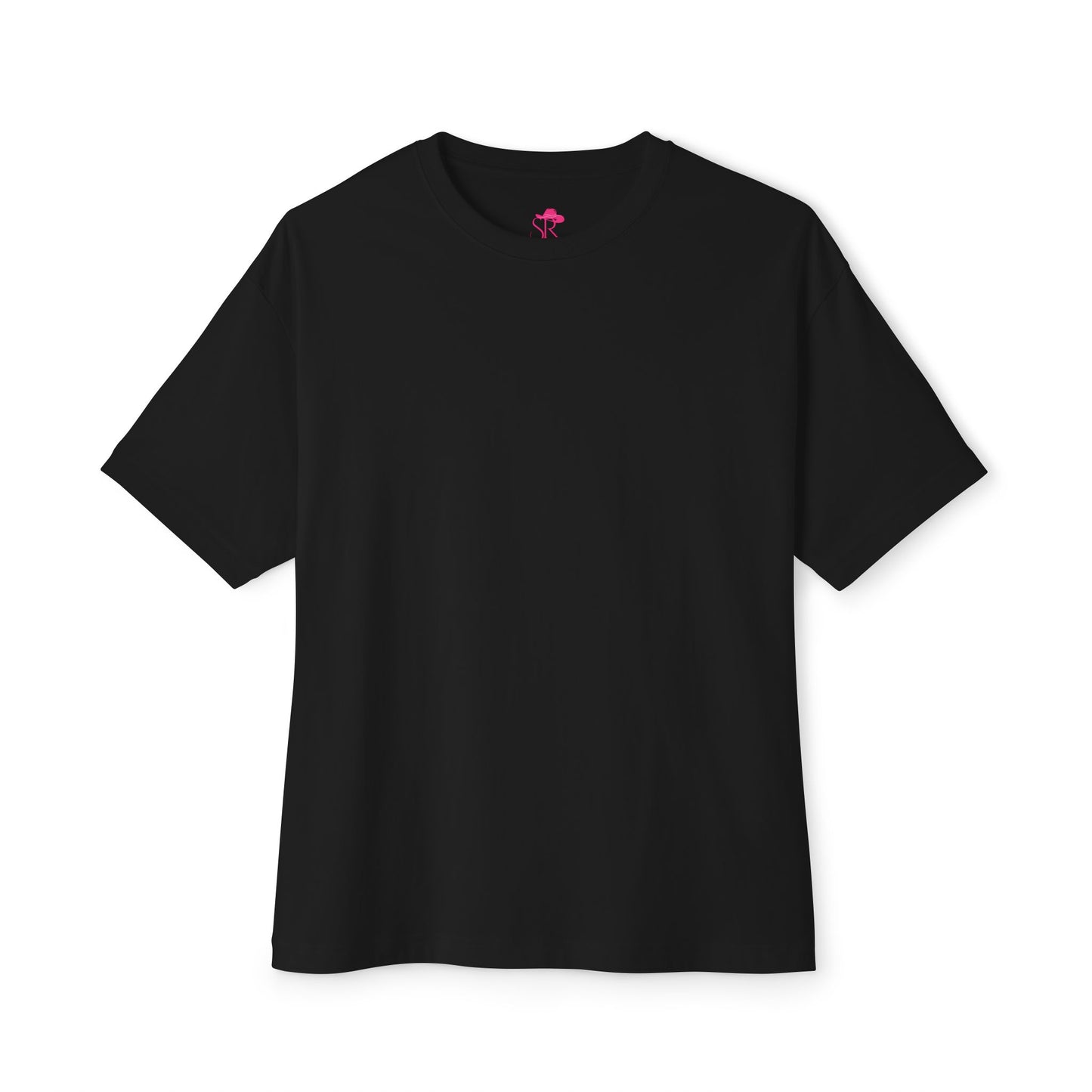 Boxy Tee — 'STAY RANCHI' Pastel Pink Oversized Graphic T-Shirt