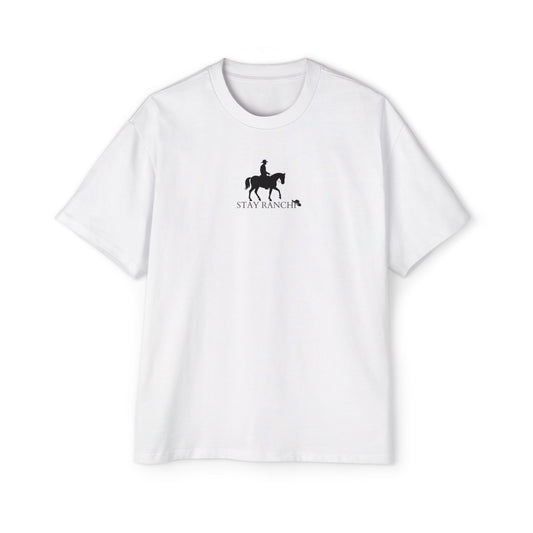 Western Skull Oversized Tee — Desert Cowboys Graphic T-Shirt