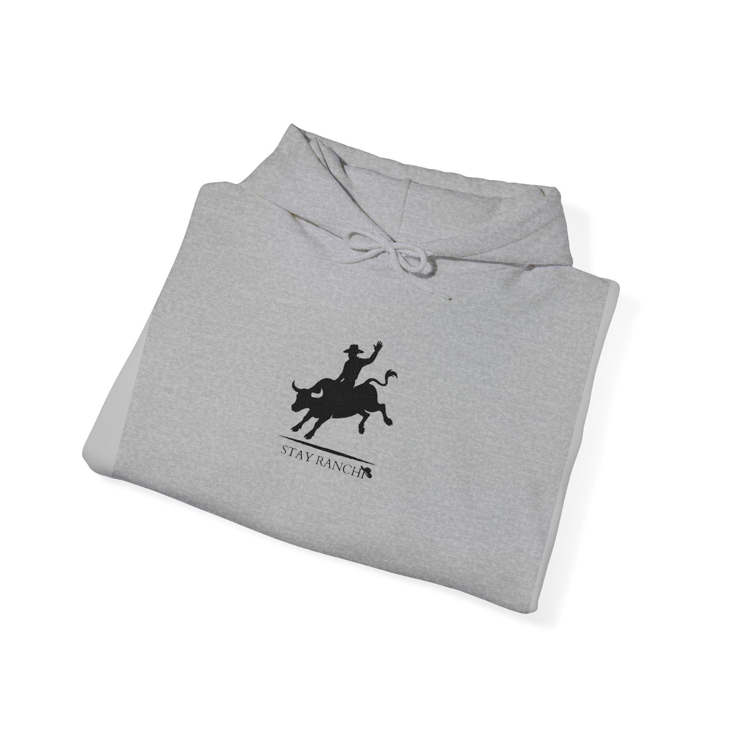 Rodeo Cowboy  Hoodie — Vintage Western Bull Rider Sweatshirt