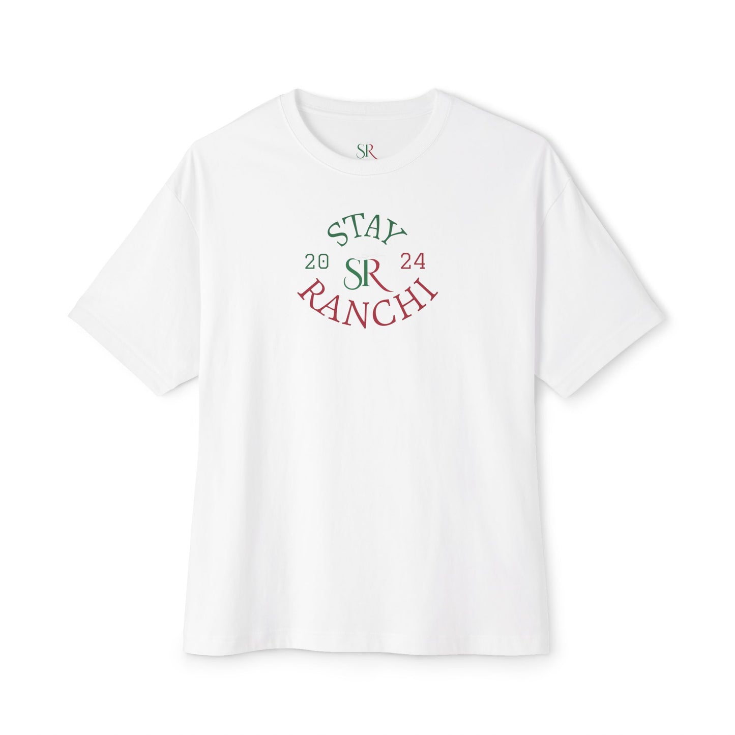 Ranch Life Tee — “Stay RanchI” Graphic Boxy T‑Shirt with Mexico Flag Back