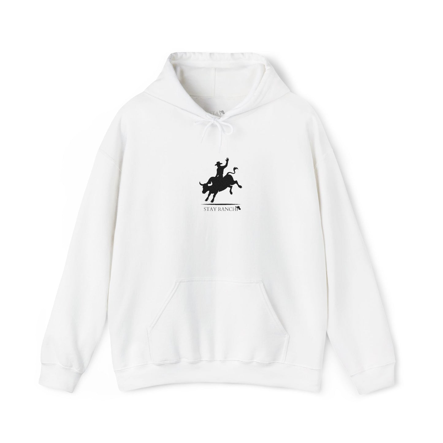 Rodeo Cowboy  Hoodie — Vintage Western Bull Rider Sweatshirt