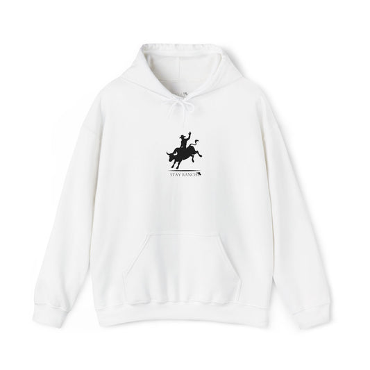 Rodeo Cowboy  Hoodie — Vintage Western Bull Rider Sweatshirt