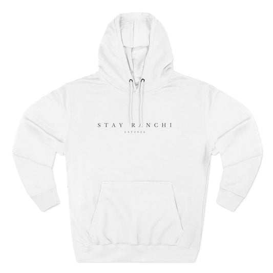 Three-Panel Fleece Hoodie