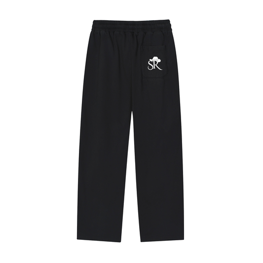 Reflection Striped Straight-Leg Sweatpants