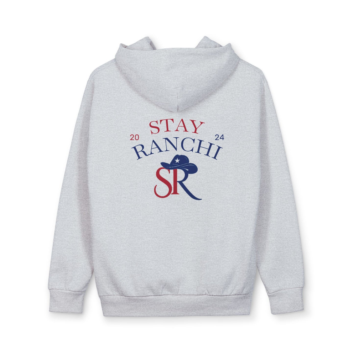 Stay Ranchi Hoodie — Retro Western SR Pullover (2024)