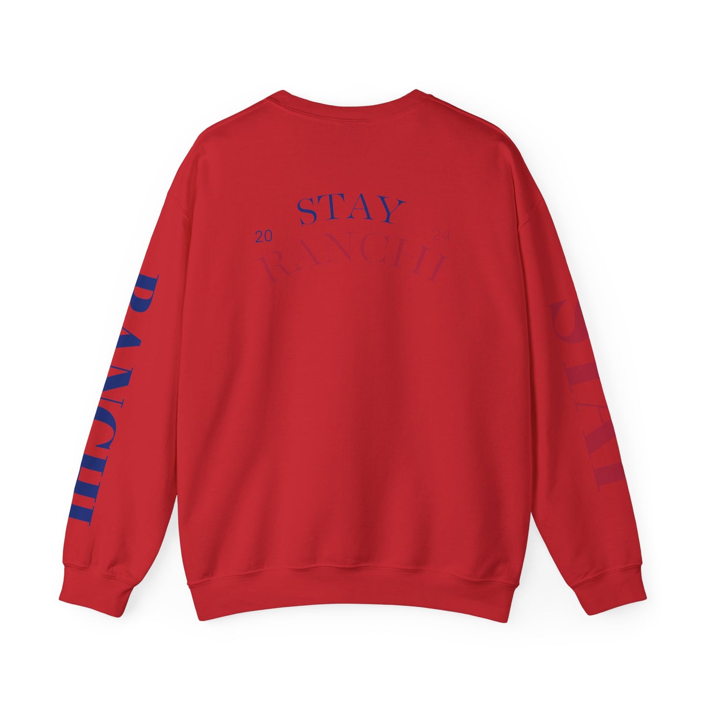 Texas Flag Crewneck Sweatshirt — Stay Ranchin' EST. 2024