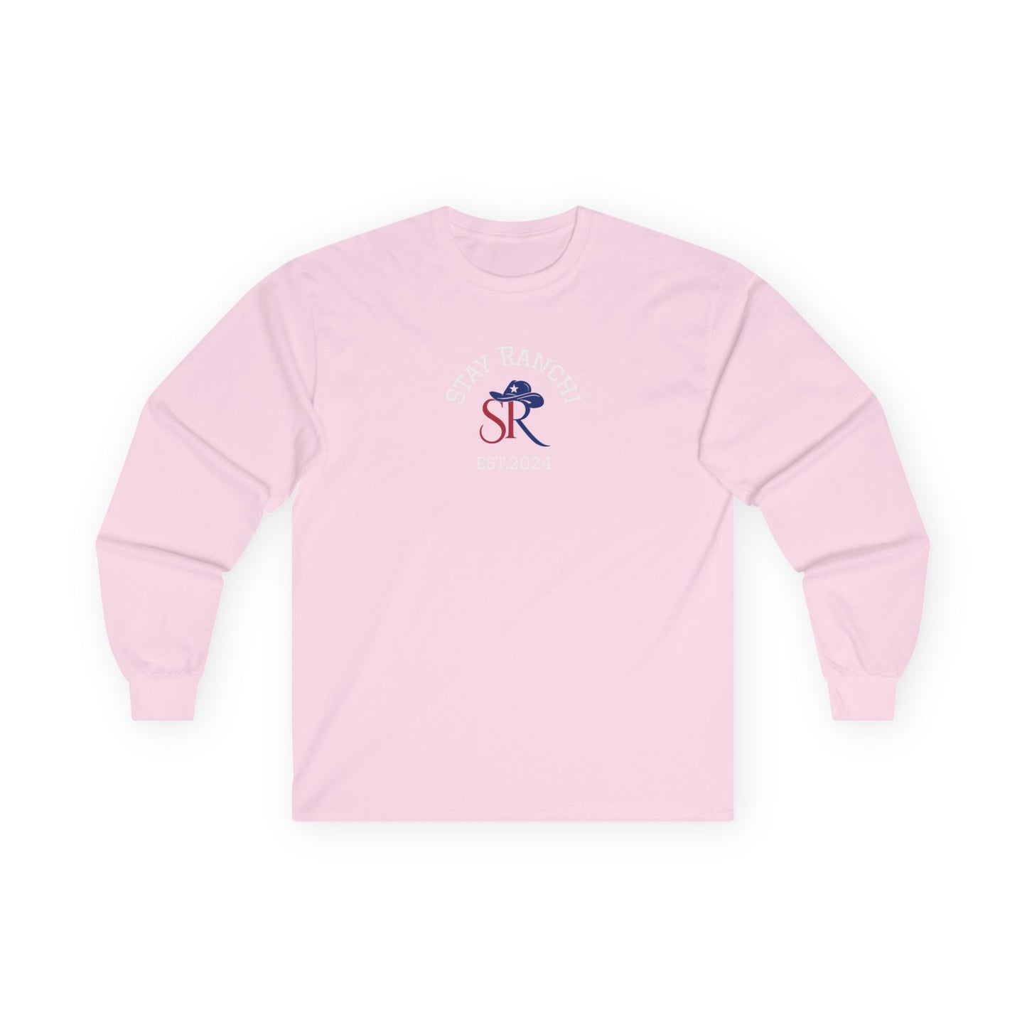 Texas Cowboy Flag Long Sleeve Tee — SR Hat Logo